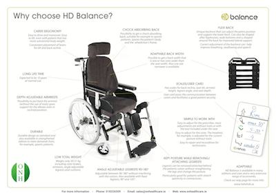 HD Balance Wheelchair Poster- Why Choose HD Balance?