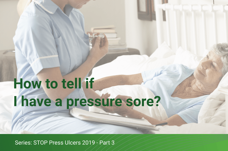 How to tell if I have a pressure sore?