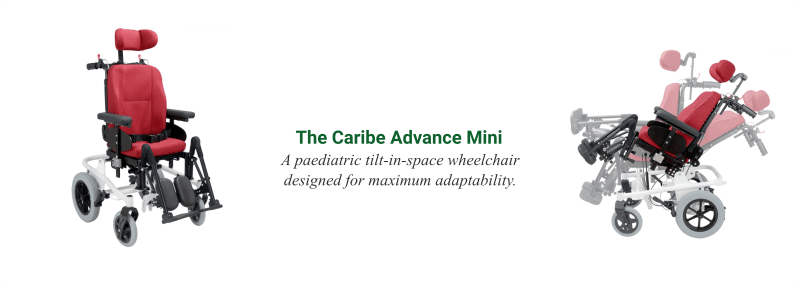 The Caribe Advance Mini Paediatric Wheelchair - O Neill Healthcare