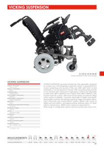 Vicking Suspension Powered Wheelchair