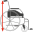 Vicking Advance Suspension Power Wheelchair Measurement